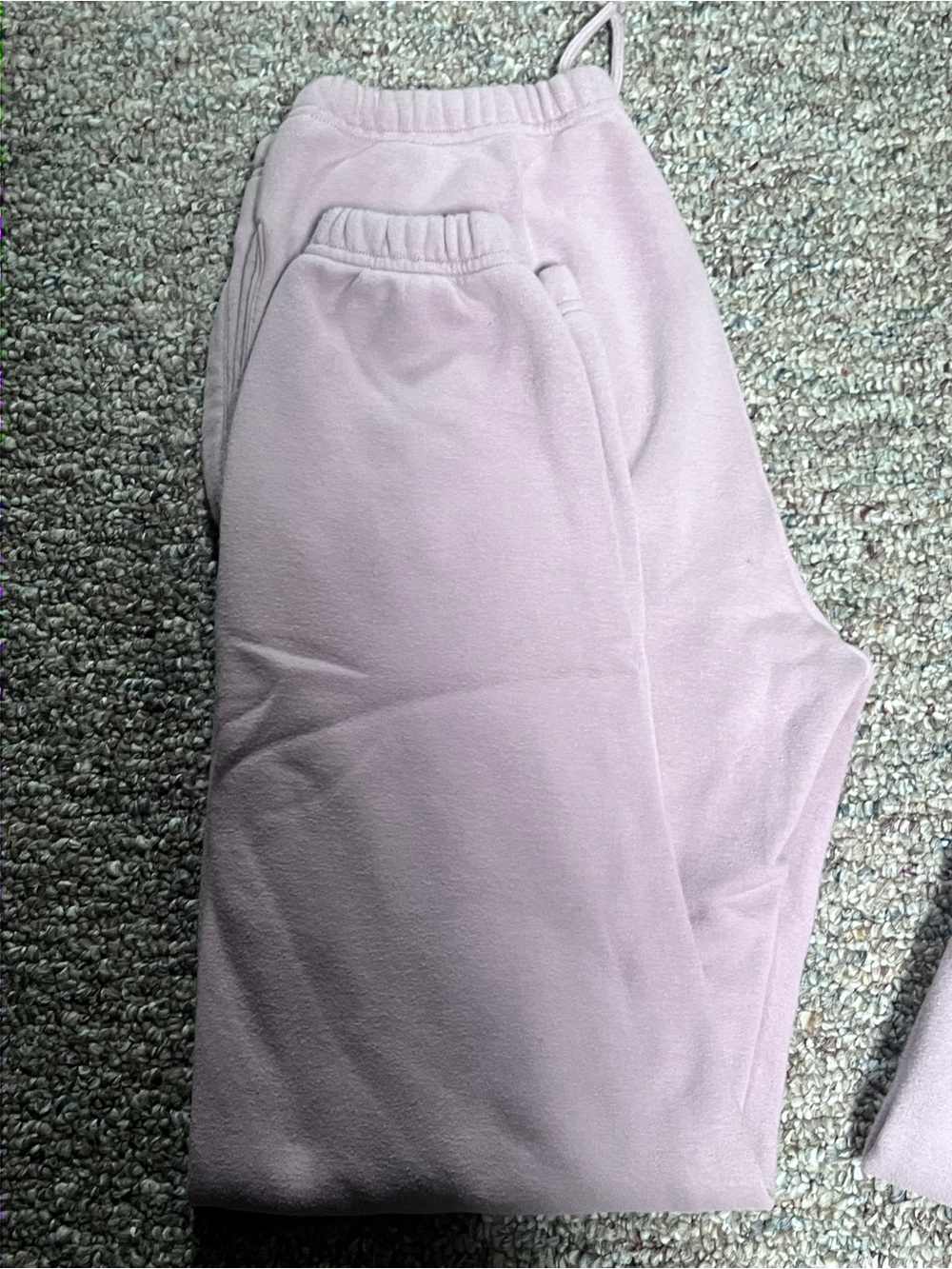 SKIMS Pink COTTON Fleece jogger Sweatpants